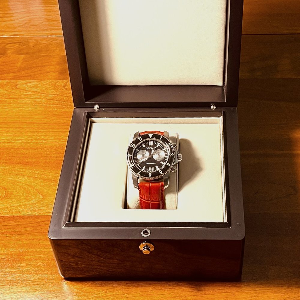 Ocean7 LM-5CQ Quartz Chrono with Domed Sapphire Bezel
